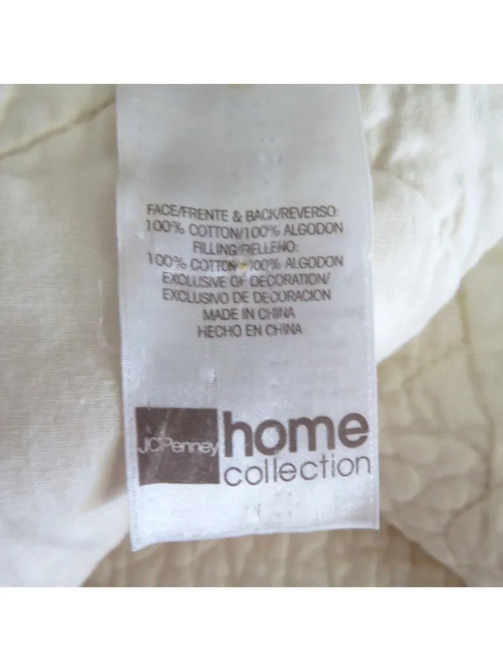 JC Penney Home Collection vintage 90s